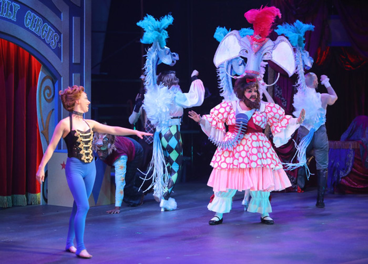 Photo Flash: A Look Inside the Tent at 2 Ring Circus' GODSPELL Photo Flash: A Look Inside the Tent at 2 Ring Circus' GODSPELL Image