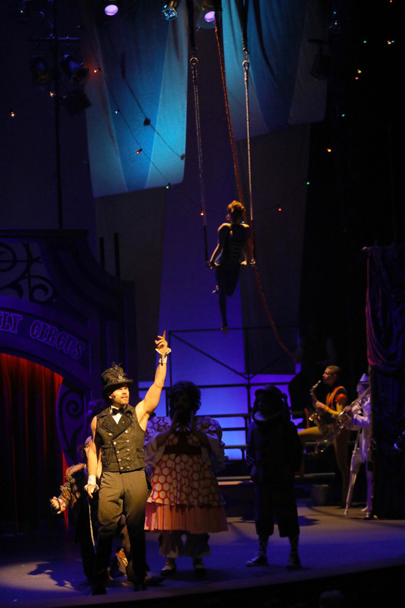 Photo Flash: A Look Inside the Tent at 2 Ring Circus' GODSPELL Photo Flash: A Look Inside the Tent at 2 Ring Circus' GODSPELL Image