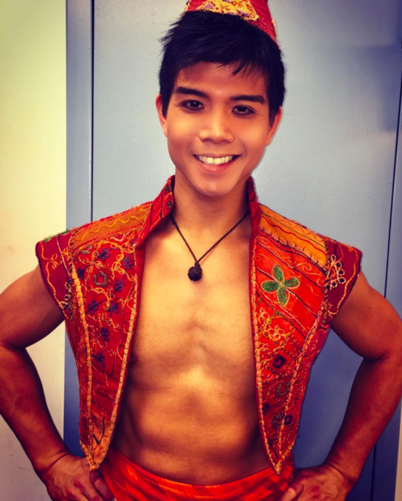 Photo Flash: Telly Leung Celebrates His First Weekend in Agrabah and More Saturday Intermission Pics!  Image