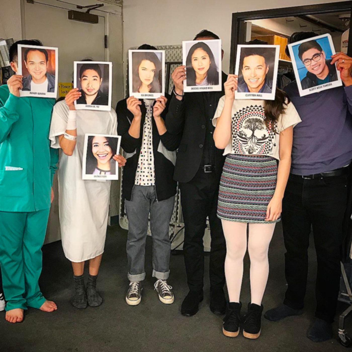 Photo Flash: Telly Leung Celebrates His First Weekend in Agrabah and More Saturday Intermission Pics!  Image