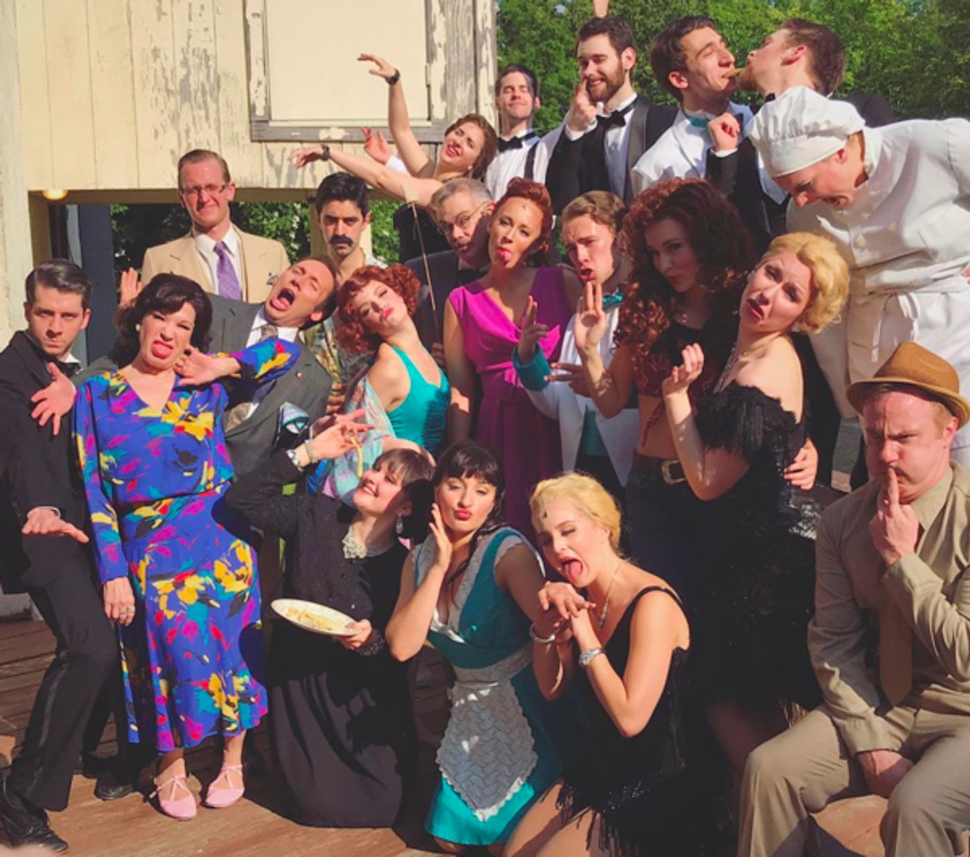 Photo Flash: Telly Leung Celebrates His First Weekend in Agrabah and More Saturday Intermission Pics!  Image