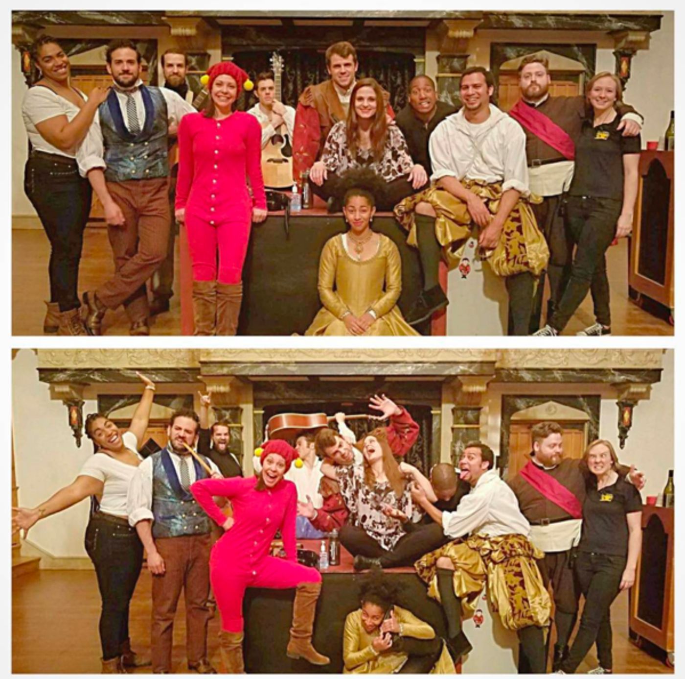 Photo Flash: Telly Leung Celebrates His First Weekend in Agrabah and More Saturday Intermission Pics!  Image