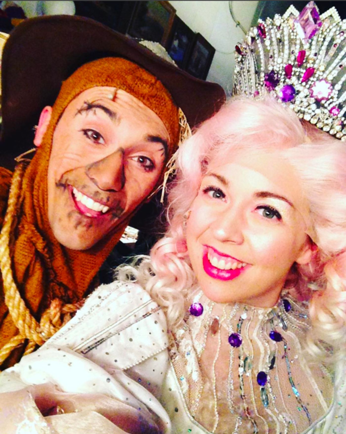 Photo Flash: Telly Leung Celebrates His First Weekend in Agrabah and More Saturday Intermission Pics!  Image