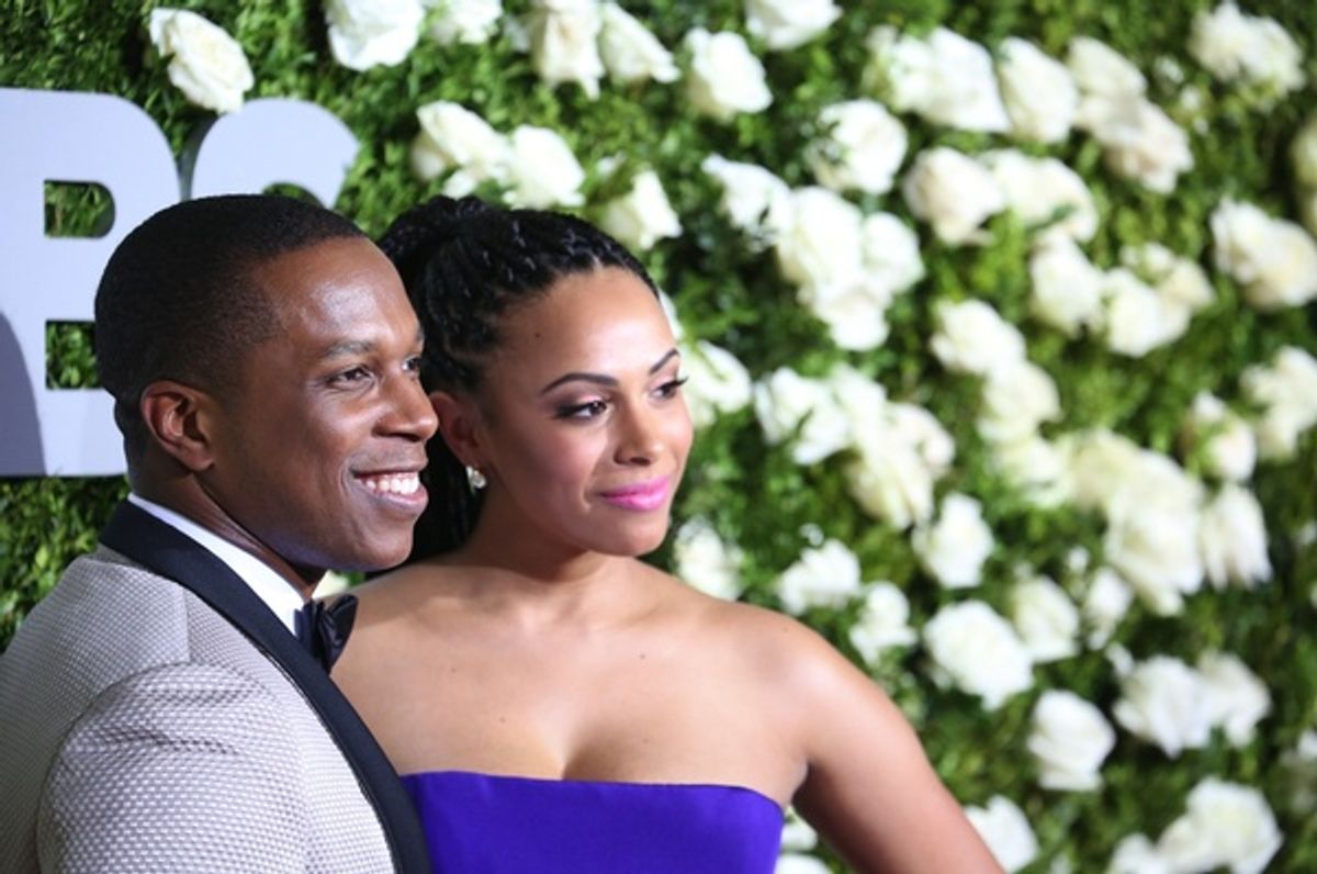 Leslie Odom Jr., Nicolette Robinson at 