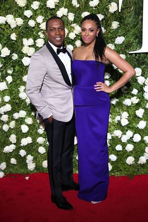 Leslie Odom Jr. and Nicolette Robinson @ BroadwayWorld Leslie Odom Jr. and Nicolette Robinson Photo