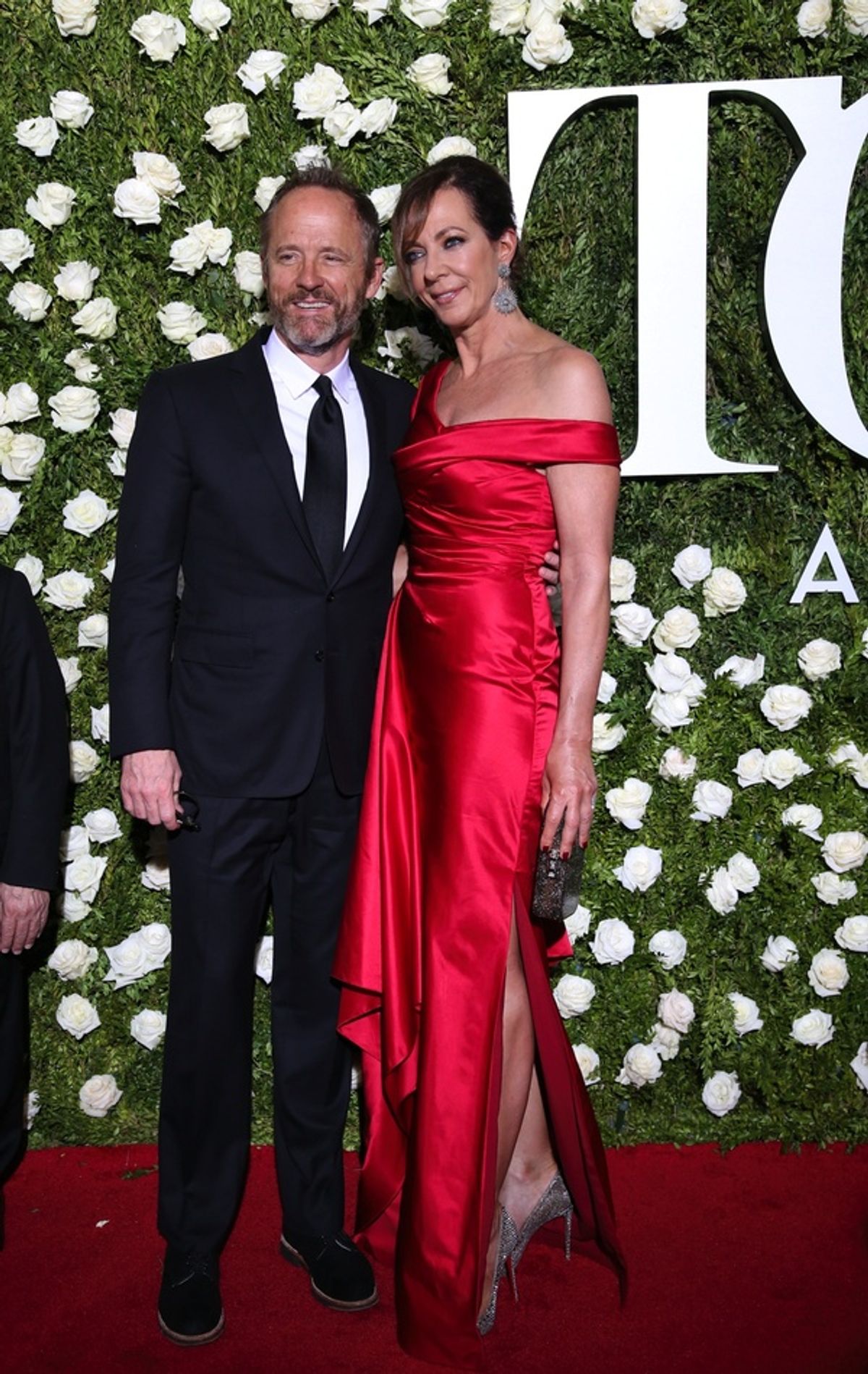 John Benjamin Hickey and Alison Janney at 