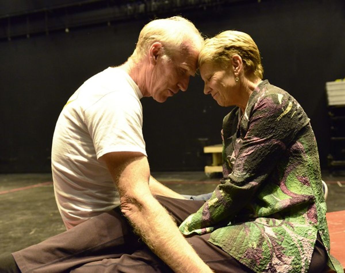 Brad Hall and Lindsay Crouse at 