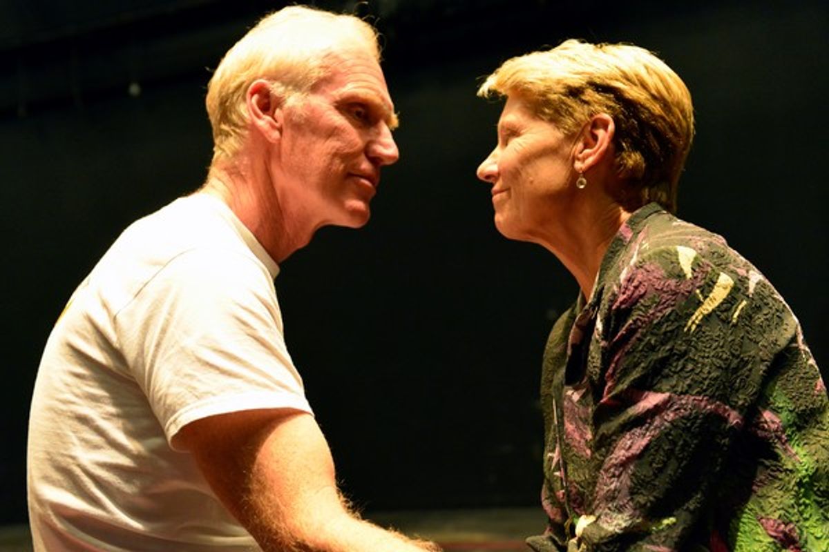 Brad Hall and Lindsay Crouse at 