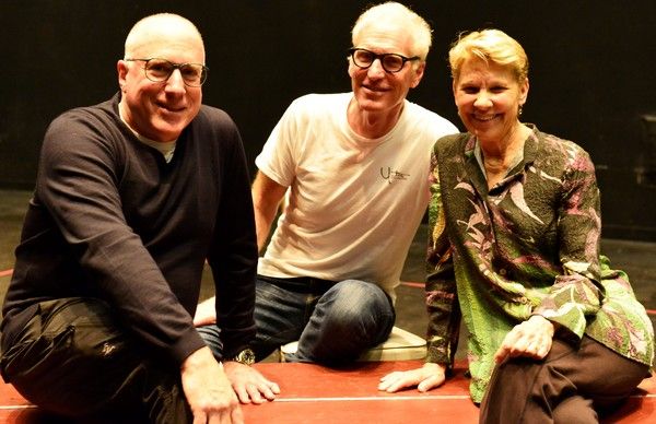 Sam Weisman, Brad Hall and Lindsay Crouse Photo