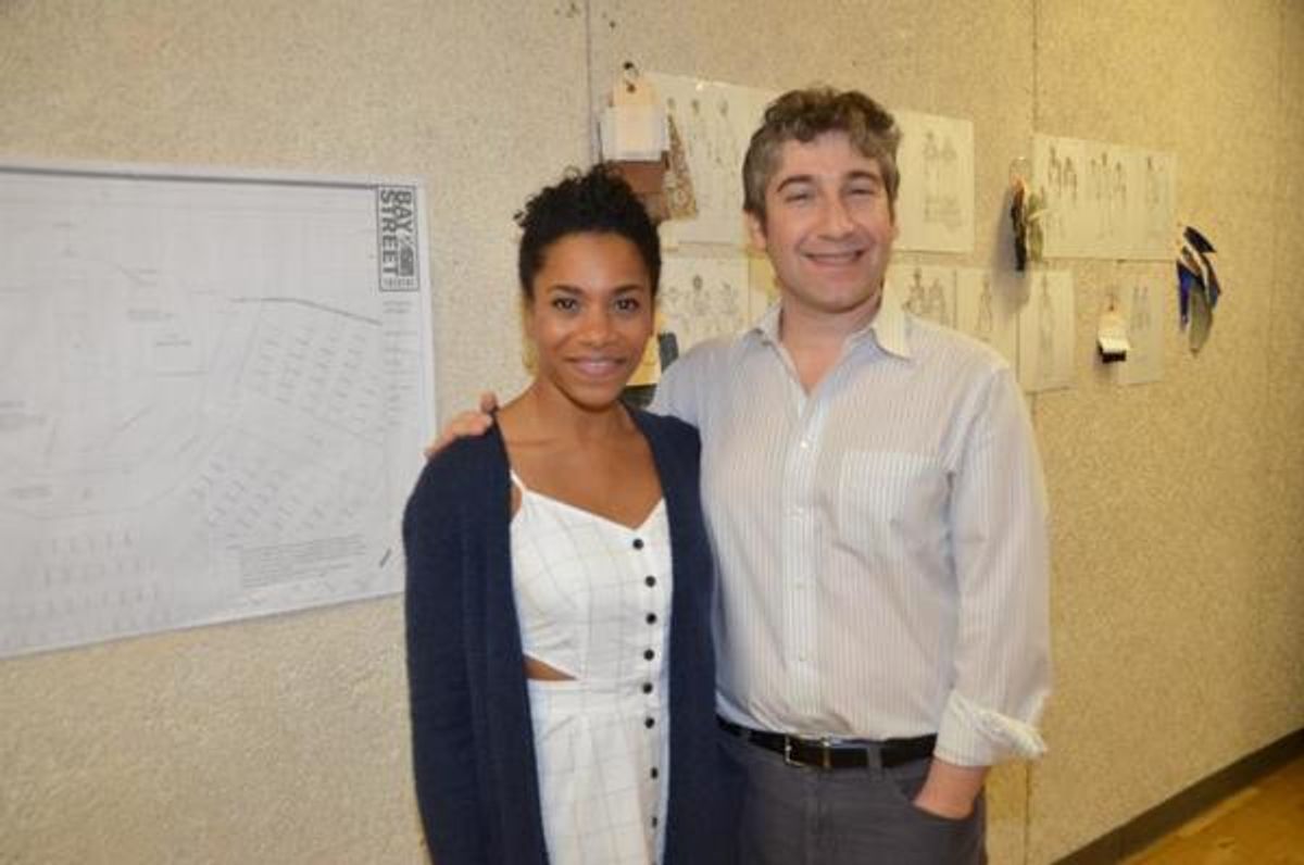 Kelly McCreary and Scott Schwartz at 