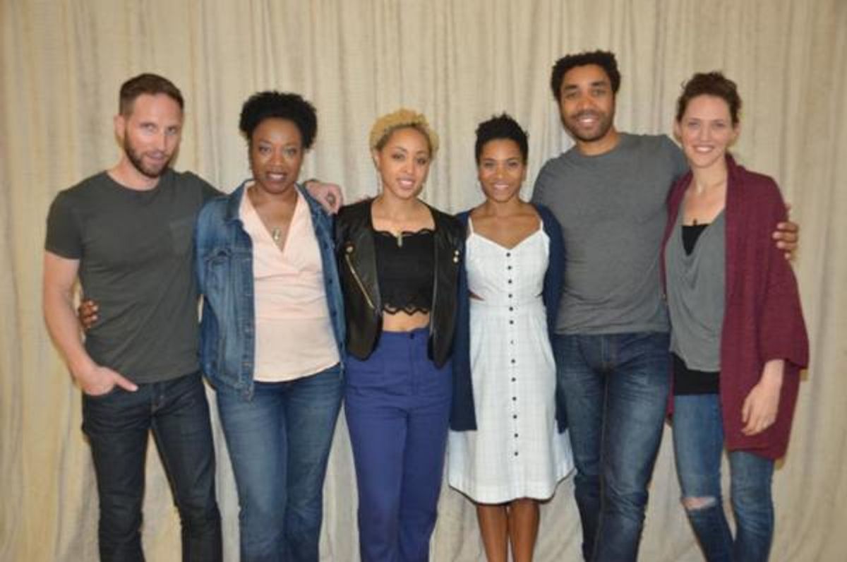 Blake DeLong, Portia, Shayna Small, Kelly McCreary, Edward O'Blenis, Julia Motyka
 at 
