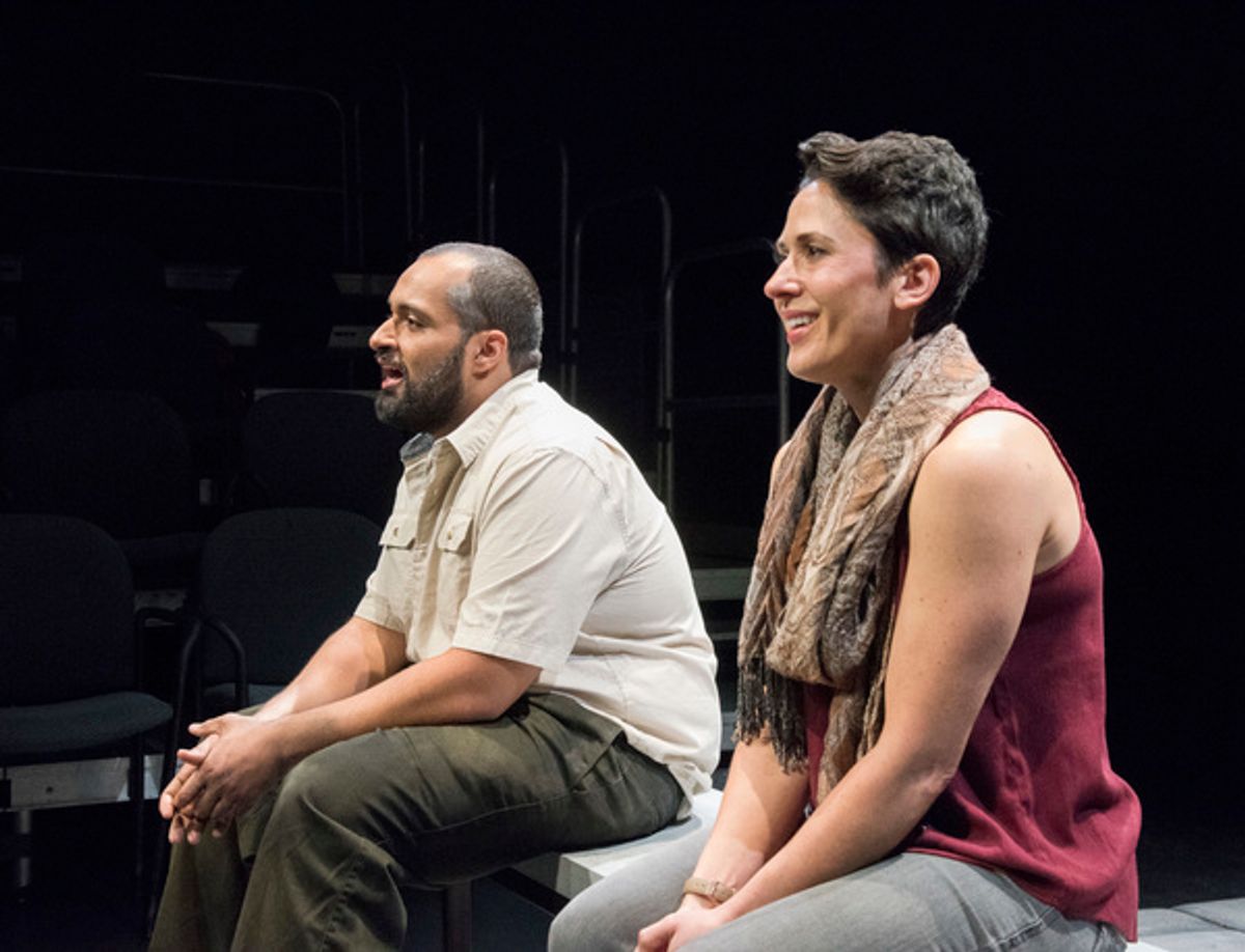 Ahmad Kamal and Alyssa Wilmoth Keegan  at 