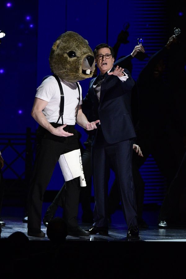 Kevin Spacey, Stephen Colbert Photo