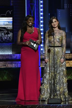 Patina Miller and Sara Bareilles @ BroadwayWorld Patina Miller and Sara Bareilles Photo