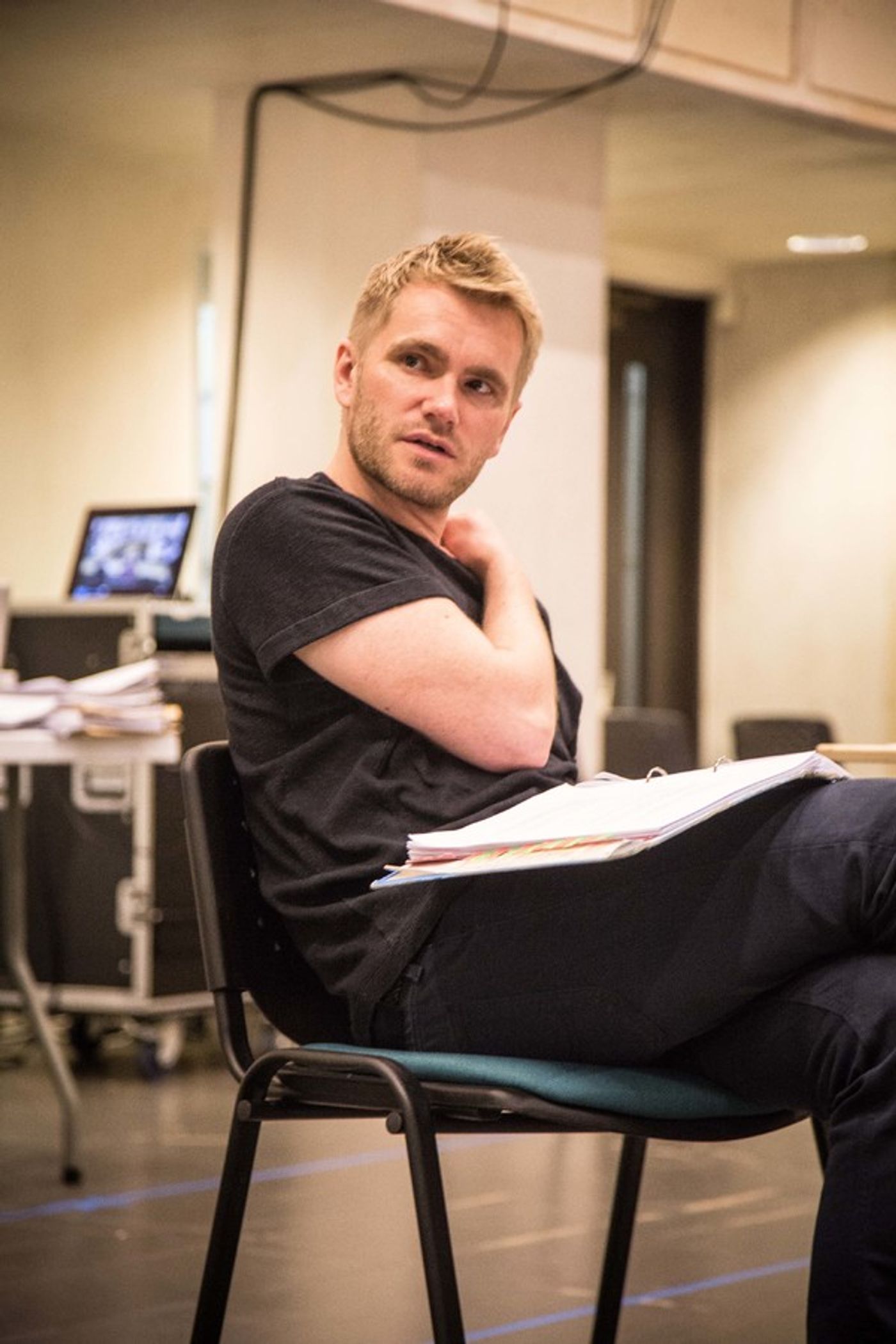 Photo Flash: Inside Rehearsal for New Musical 'COMMITTEE' at Donmar Warehouse  Image