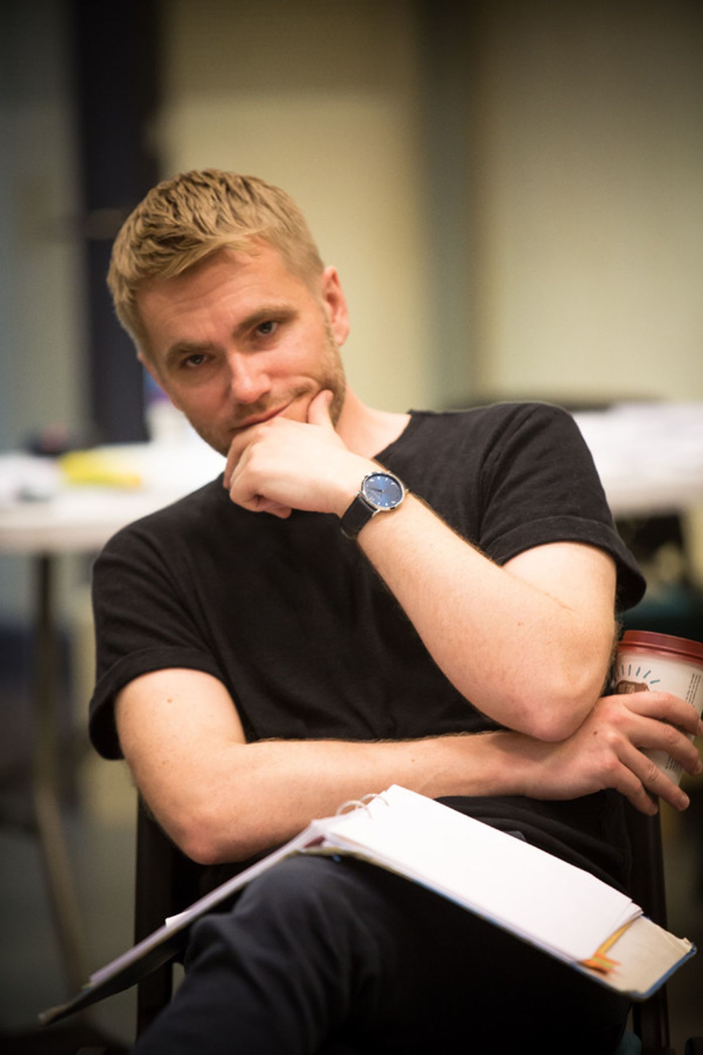 Photo Flash: Inside Rehearsal for New Musical 'COMMITTEE' at Donmar Warehouse  Image