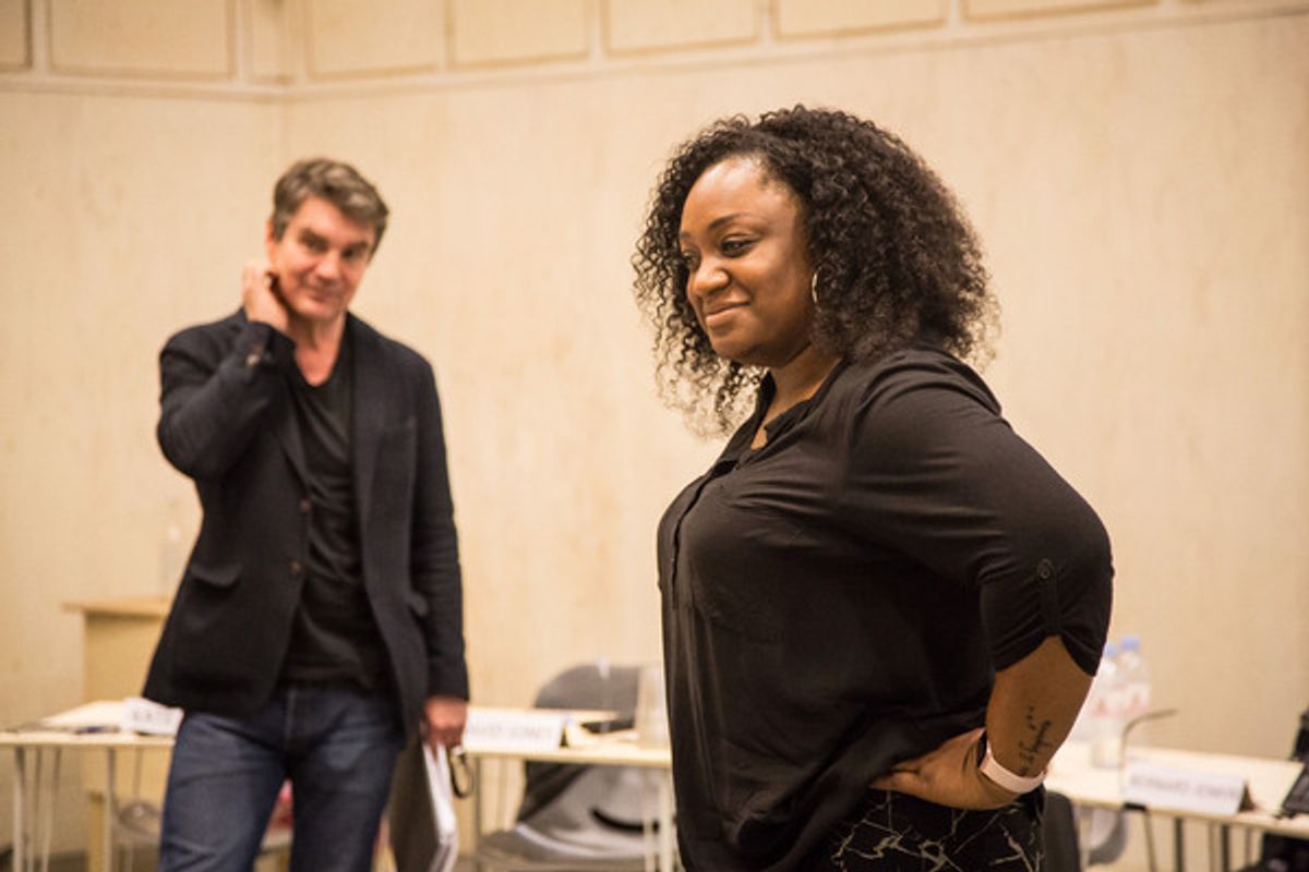 Alexander Hanson and Sandra Marvin at 