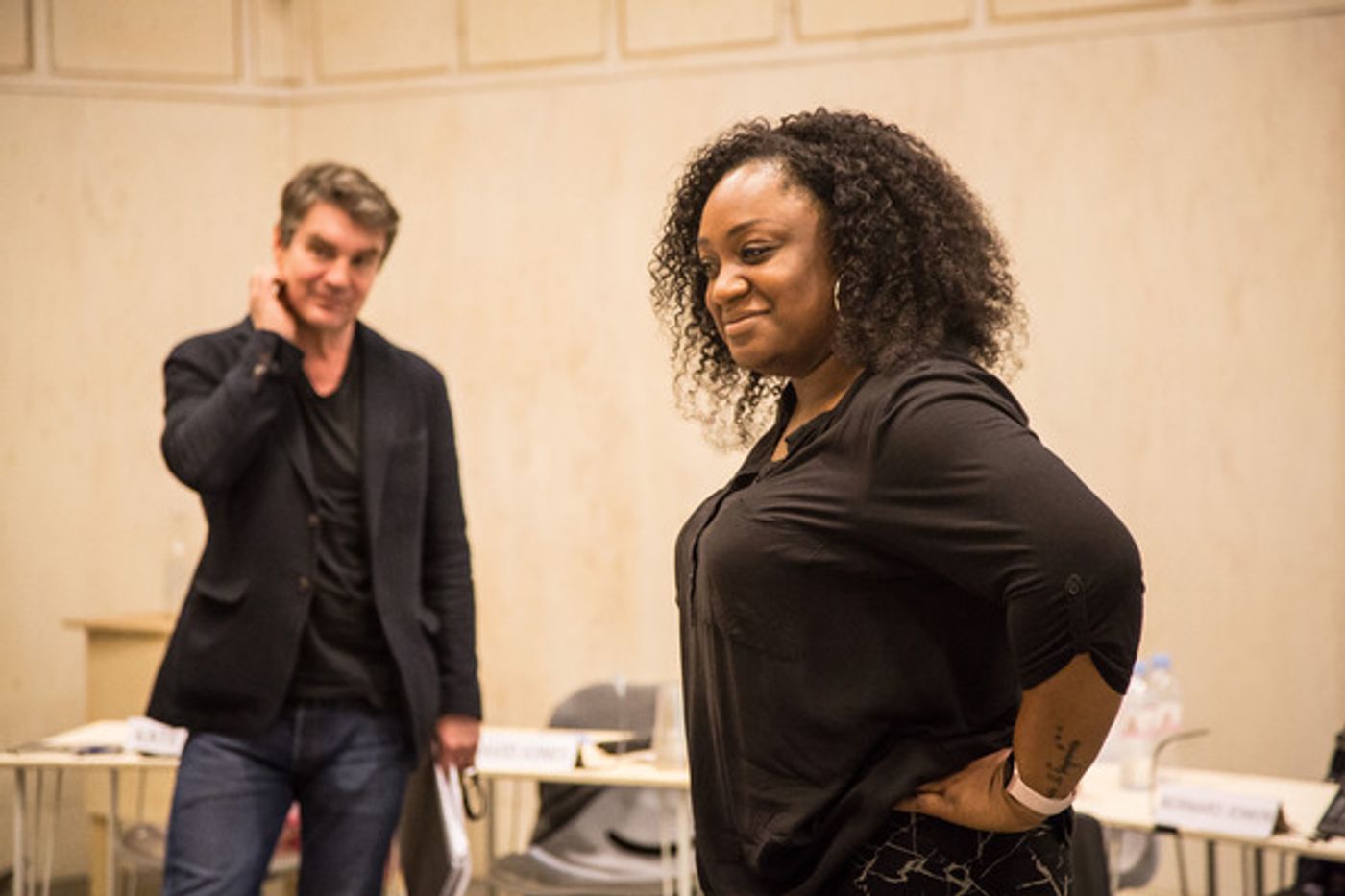 Photo Flash: Inside Rehearsal for New Musical 'COMMITTEE' at Donmar Warehouse  Image
