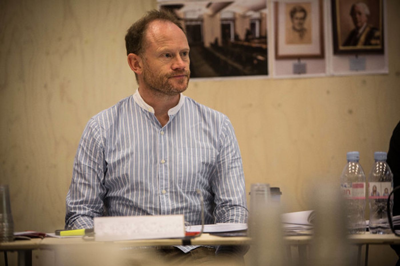 Photo Flash: Inside Rehearsal for New Musical 'COMMITTEE' at Donmar Warehouse  Image