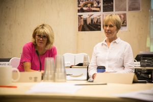 Rosemary Ashe and Liz Robertson Photo