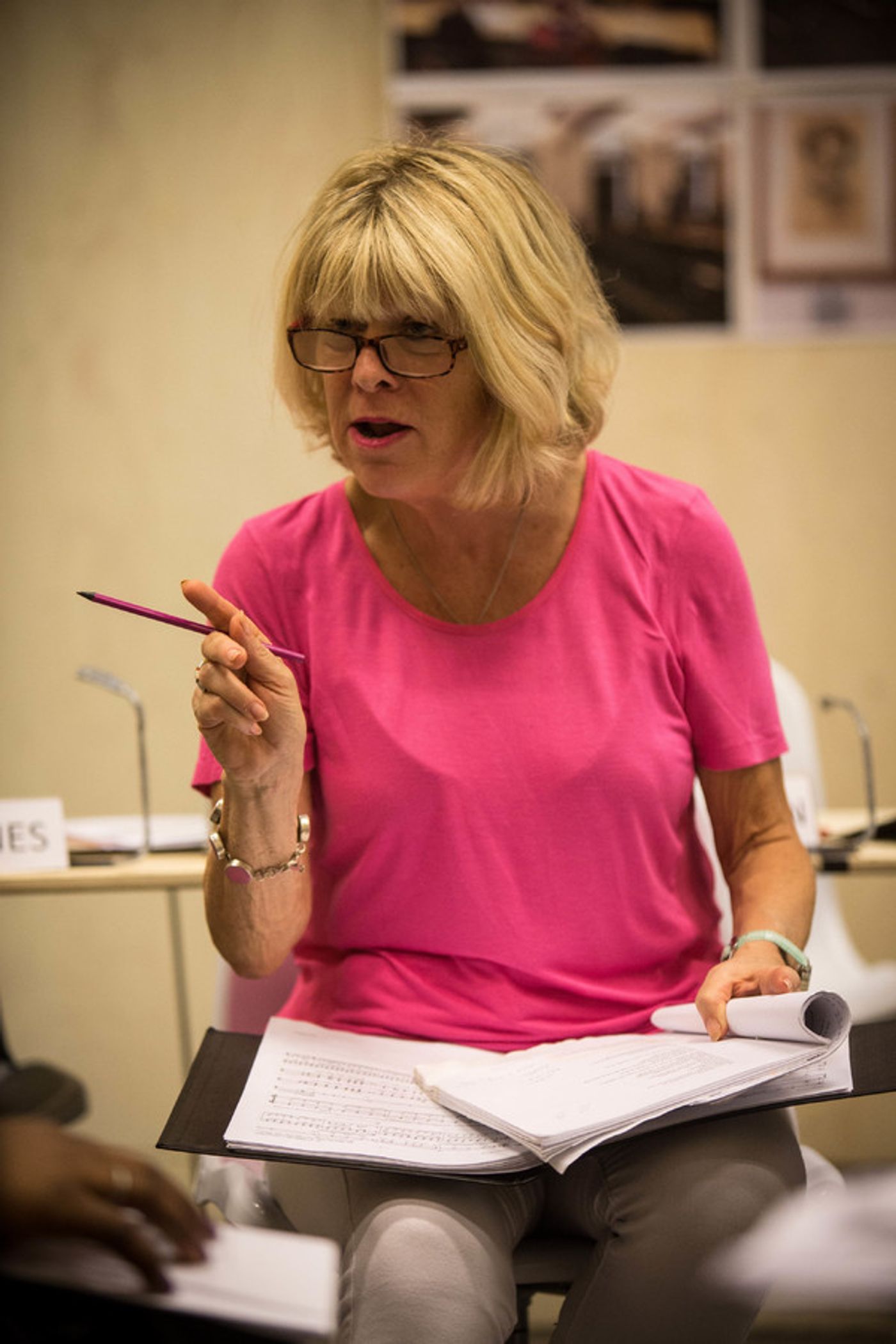 Photo Flash: Inside Rehearsal for New Musical 'COMMITTEE' at Donmar Warehouse  Image