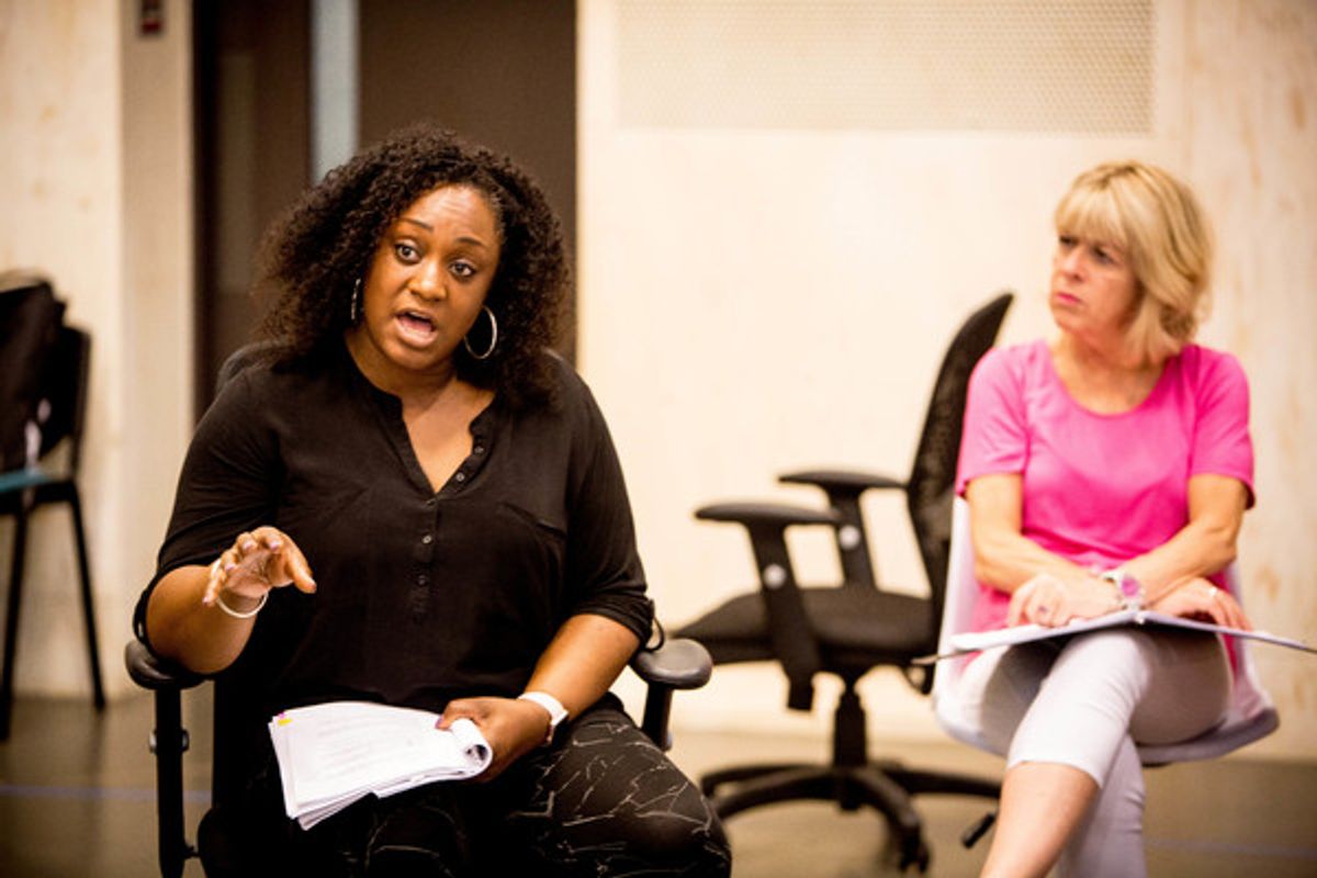 Sandra Marvin and Rosemary Ashe  at 