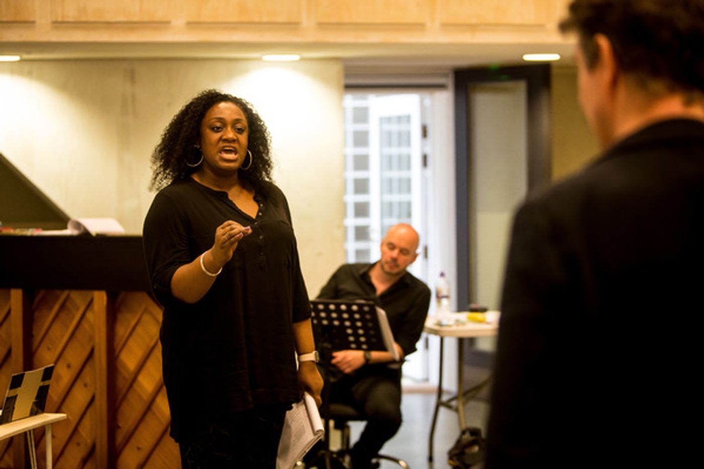 Photo Flash: Inside Rehearsal for New Musical 'COMMITTEE' at Donmar Warehouse  Image