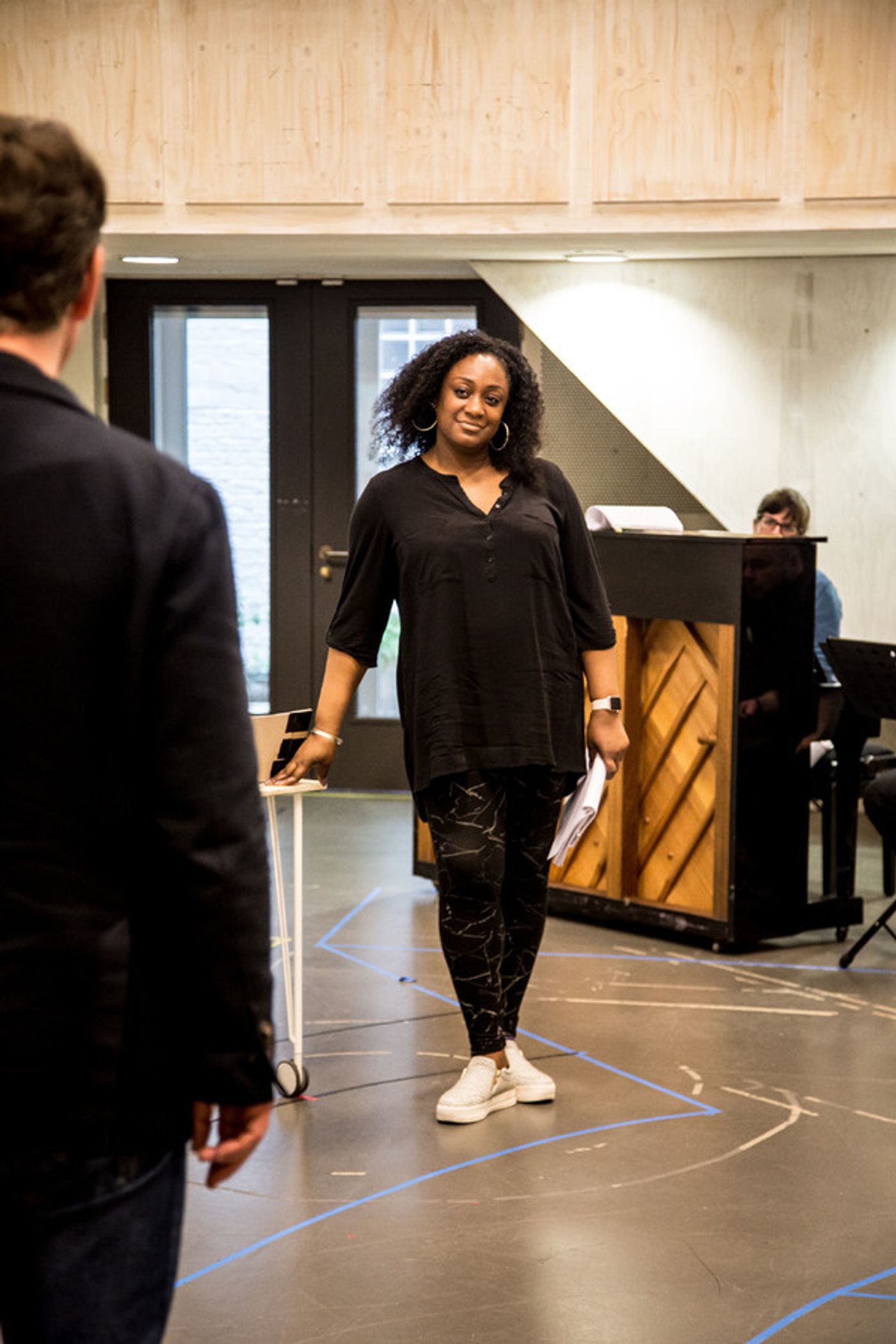 Photo Flash: Inside Rehearsal for New Musical 'COMMITTEE' at Donmar Warehouse  Image