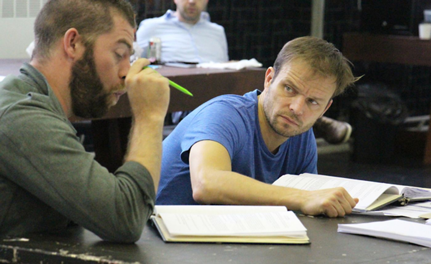 Photo Flash: Inside Rehearsal for ALLIGATORS at Hampstead Downstairs  Image