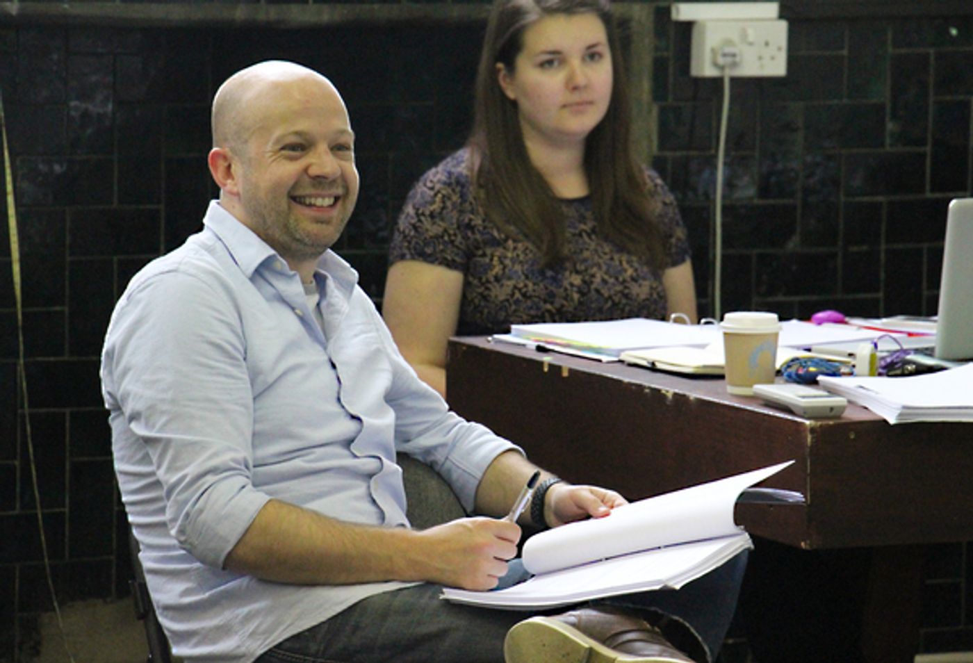 Photo Flash: Inside Rehearsal for ALLIGATORS at Hampstead Downstairs  Image