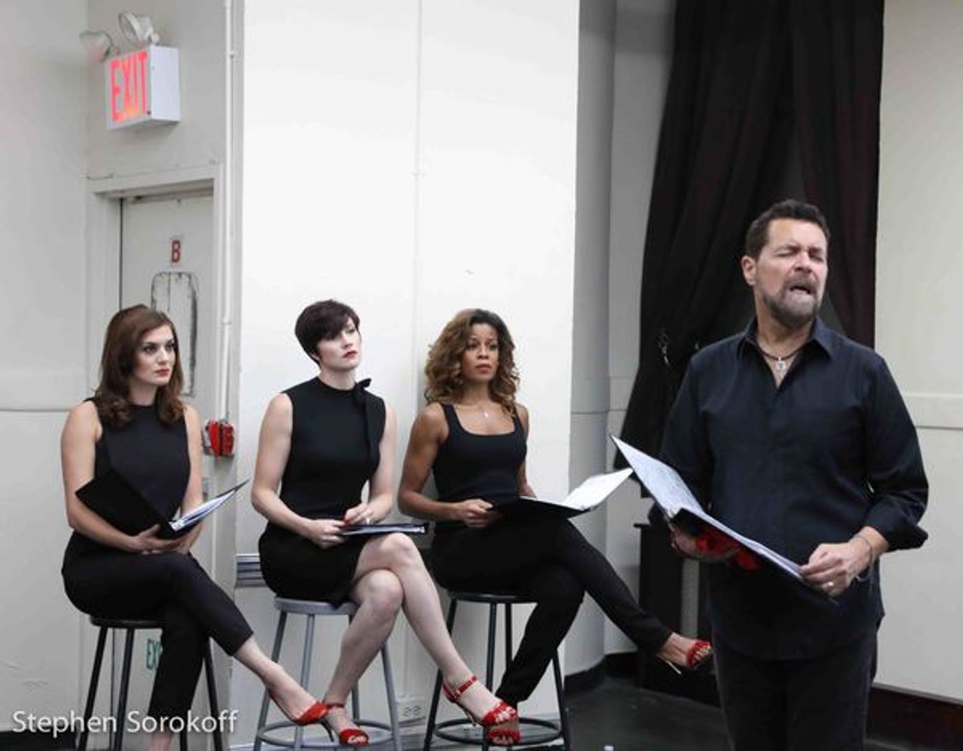 Photo Coverage: Clint Holmes Stars in GAME OF LOVE  Industry Reading  Image