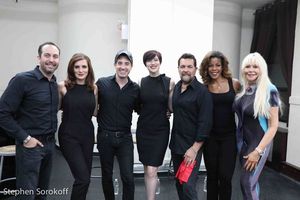 Christian Tamburr, music director, Ariana Savalas, Will Nunziata, director, Lindsay Roginski, Clint Holmes, Nicole Henry, Sunny Sessa, producer @ BroadwayWorld Christian Tamburr, music director, Ariana Savalas, Will Nunziata, director, Lindsay R Photo