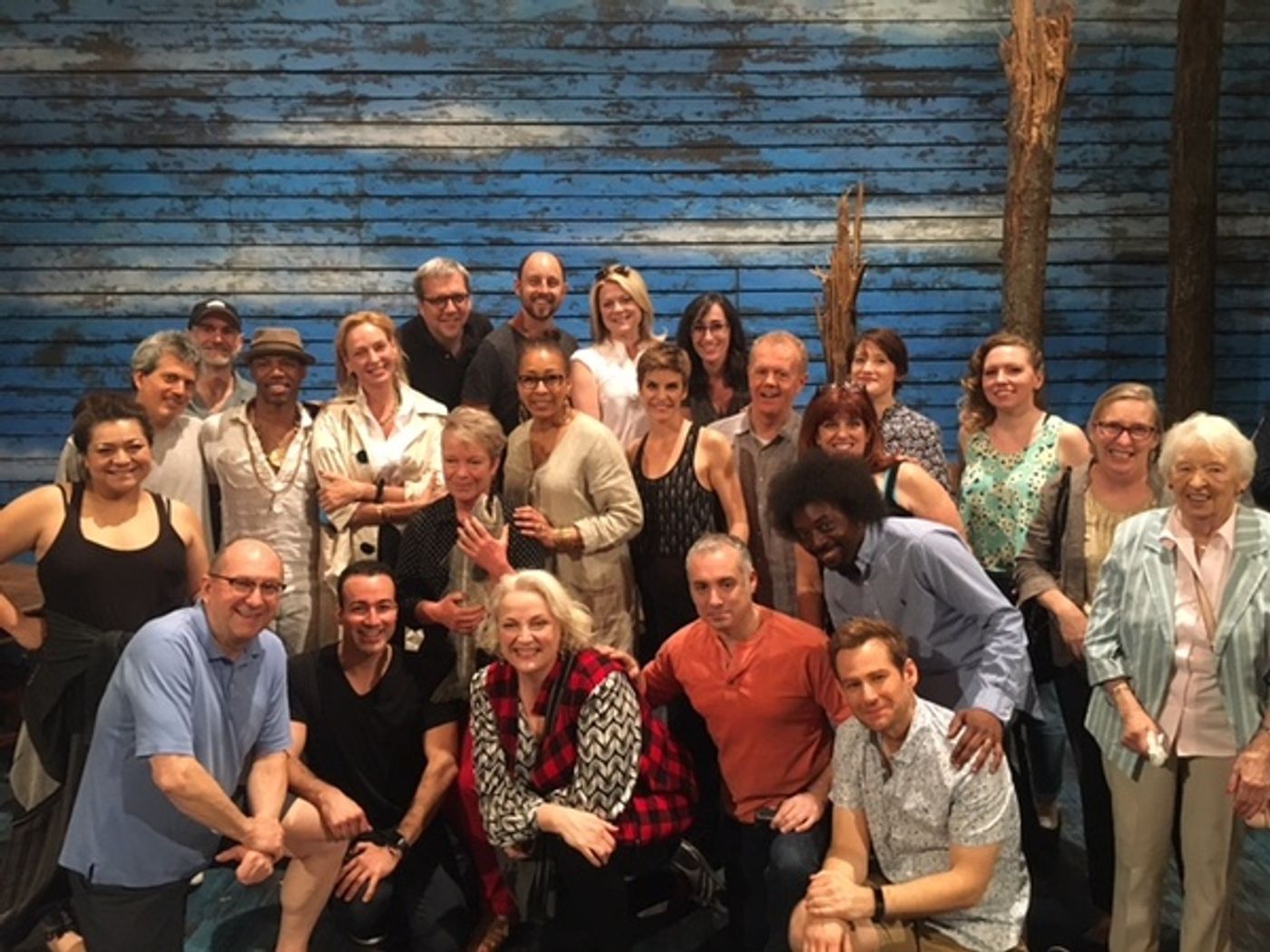 Photo Flash: Uma Thurman and Tony-Honored Teacher Rachel Harry Kiss the Cod at COME FROM AWAY  Image