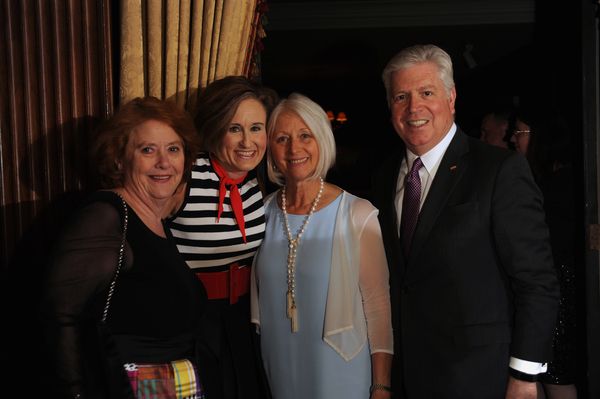 Helen Hanna Casey; Helen Wylie; Martha McElhattan and Kent McElhatta Photo