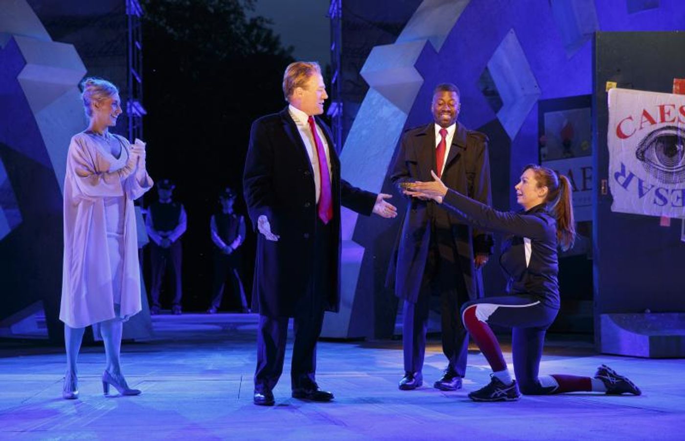 Review: Black Roman Lives Matter in Trump-Themed JULIUS CAESAR  Image