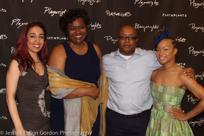 Rona Siddiqui, Kirsten Childs, Robert O'Hara and Camille A. Brown Photo