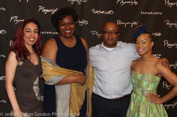 Rona Siddiqui, Kirsten Childs, Robert O'Hara and Camille A. Brown Photo