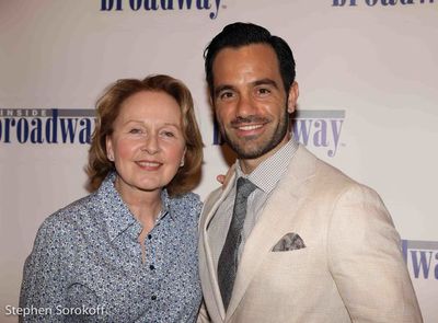 Kate Burton & Ramin Karimloo Photo