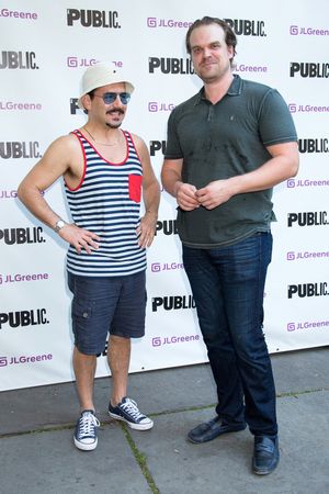 Max Casella, David Harbour @ BroadwayWorld Max Casella, David Harbour Photo