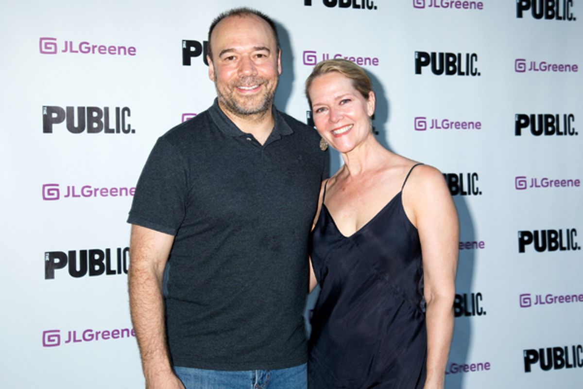 Danny Burstein, Rebecca Luker at 
