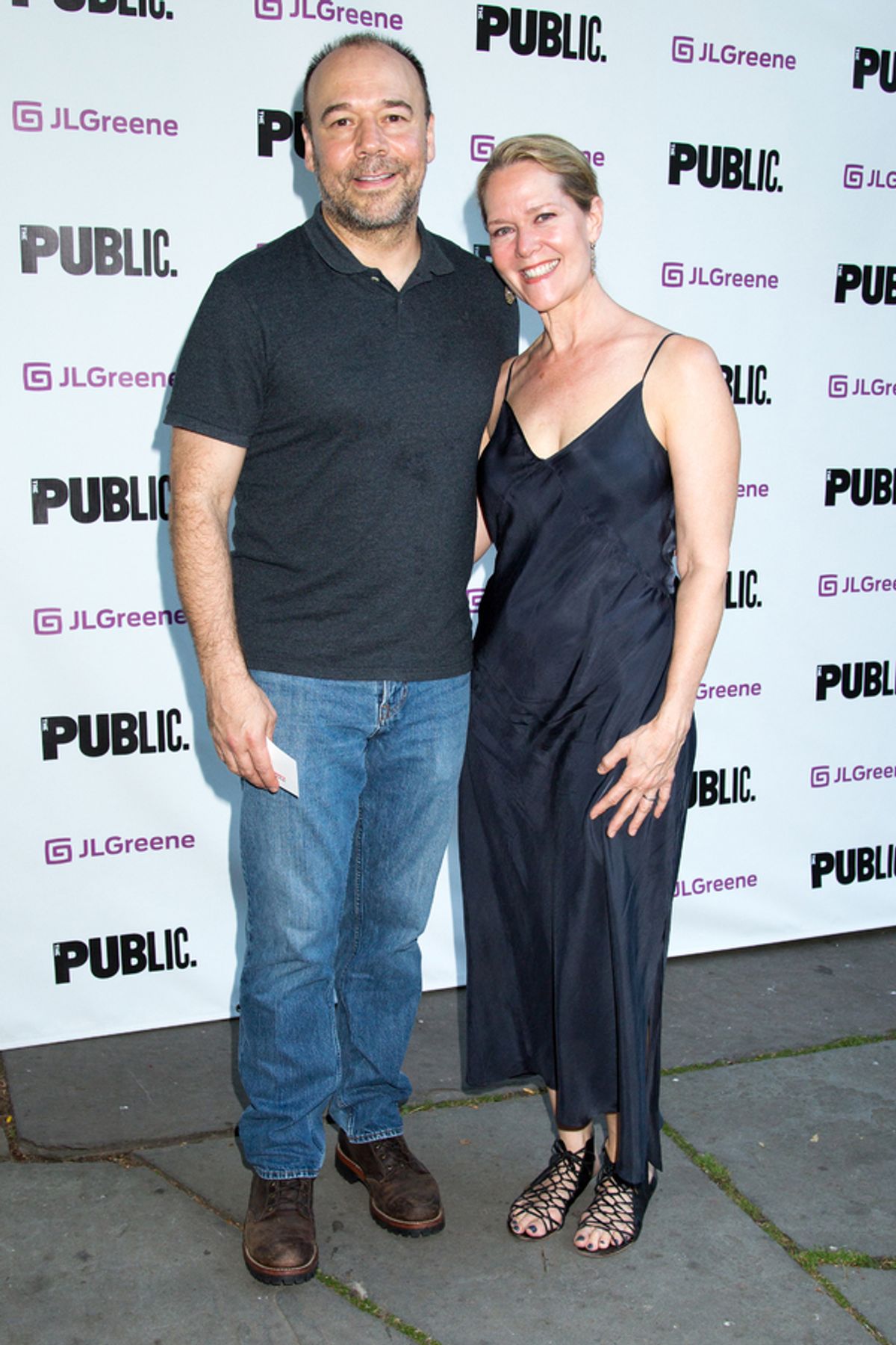 Danny Burstein, Rebecca Luker at 
