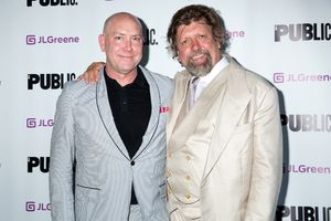 Patrick Willingham, Oskar Eustis @ BroadwayWorld Patrick Willingham, Oskar Eustis Photo