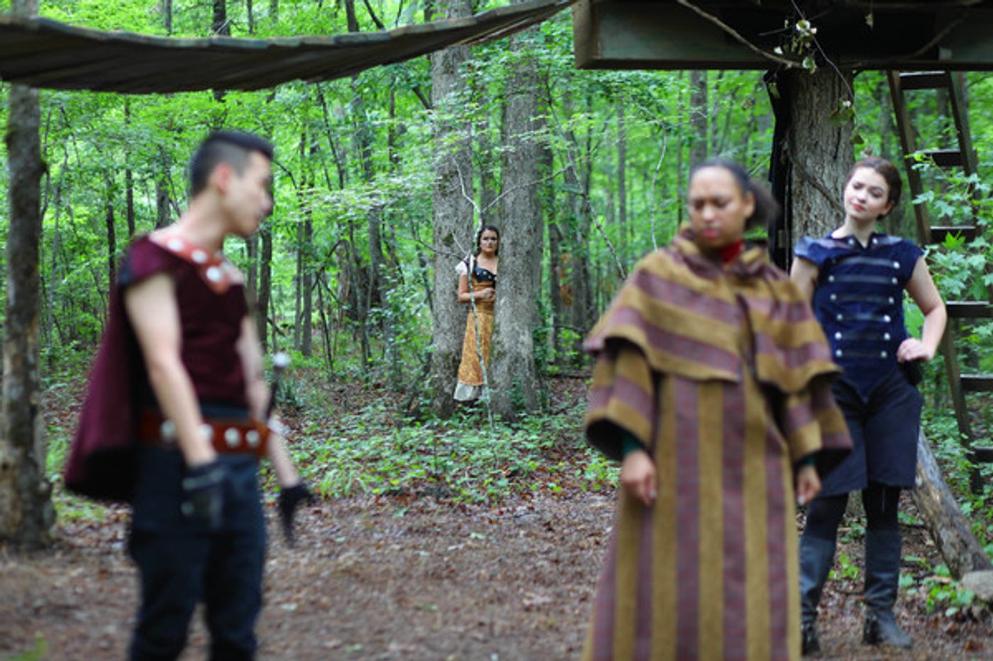 Photo Flash: Zip Into the Forest with Serenbe's Immersive ROBIN HOOD Photo Flash: Zip Into the Forest with Serenbe's Immersive ROBIN HOOD Image