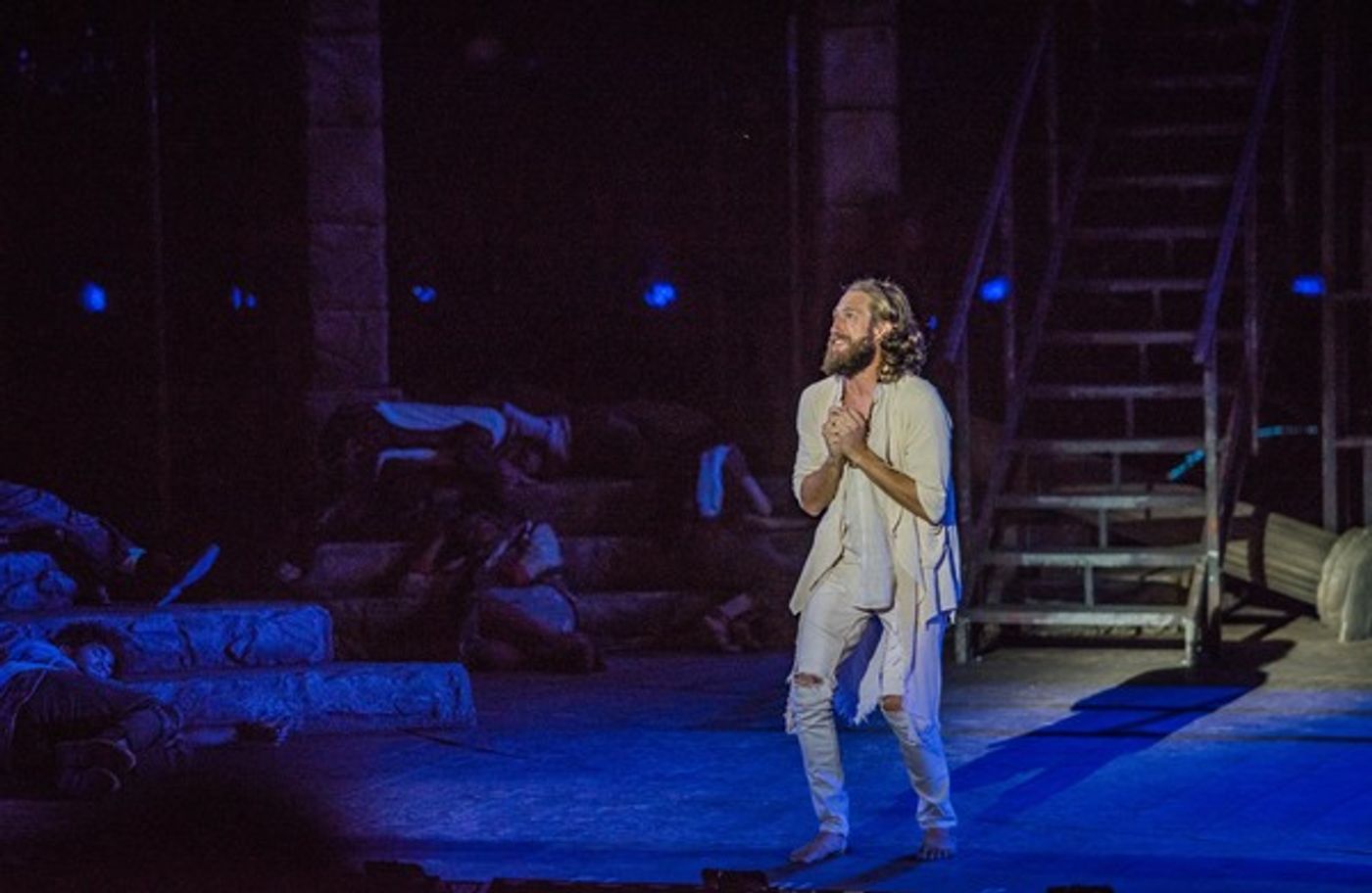 Photo Flash: First Look at Bryce Ryness, Constantine Maroulis and More in JESUS CHRIST SUPERSTAR at The Muny  Image