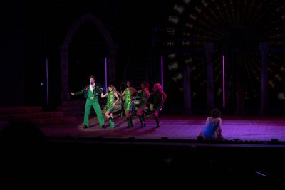 Christopher Sieber and the company Photo