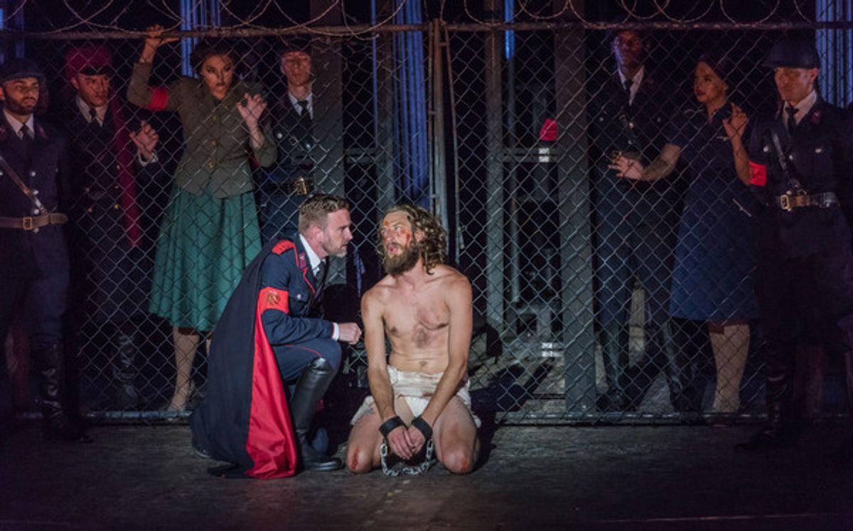 Bryce Ryness, Ben Davis and the company at 