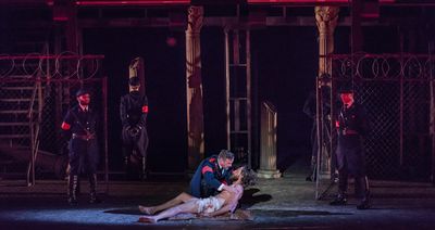 Bryce Ryness, Ben Davis and the company Photo