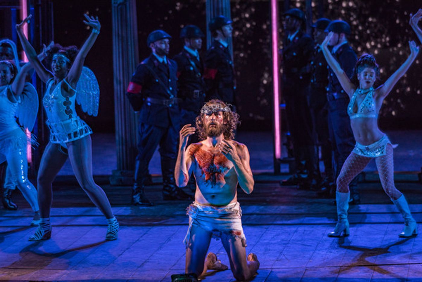 Photo Flash: First Look at Bryce Ryness, Constantine Maroulis and More in JESUS CHRIST SUPERSTAR at The Muny  Image
