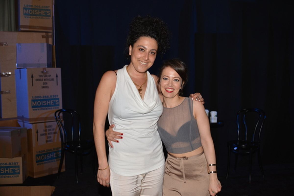 Rinat Brodach and Noga Milstein at 