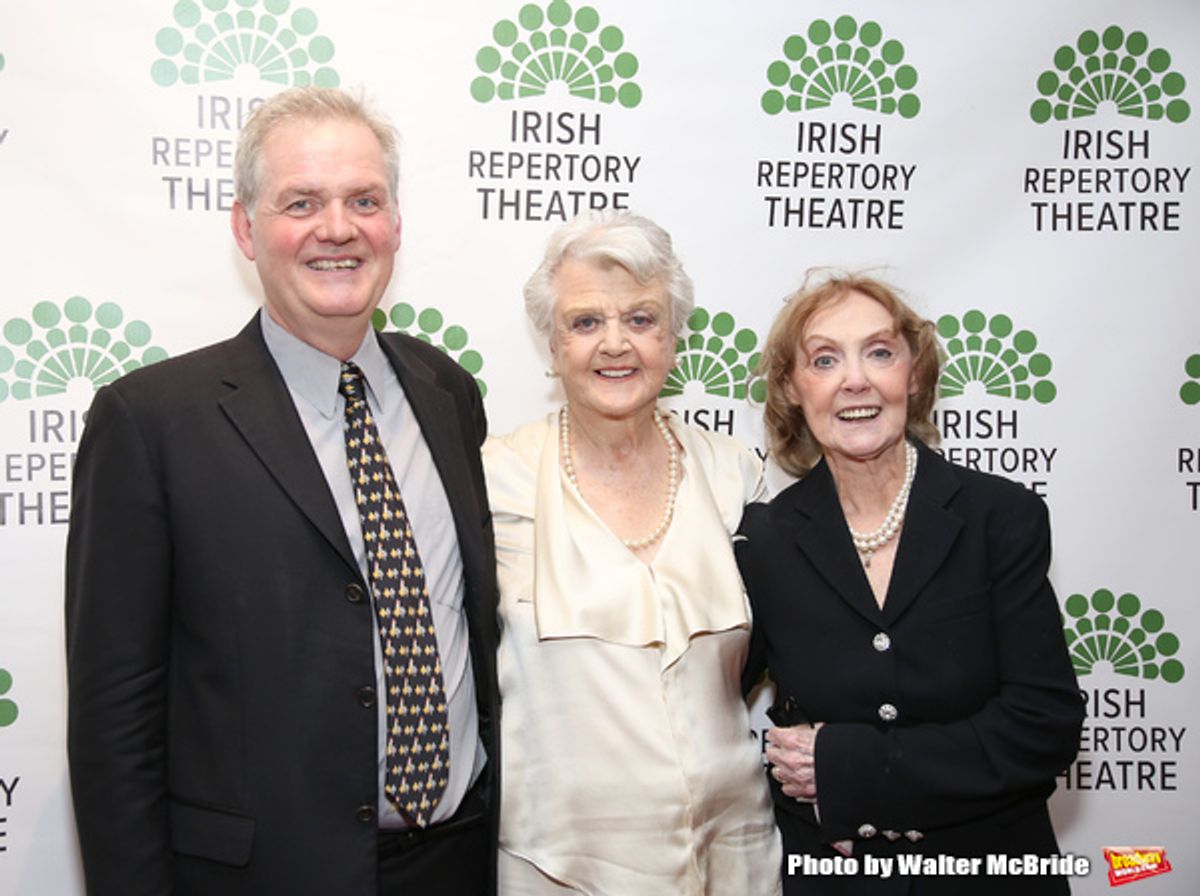 Ciaran O'Reilly, Angela Lansbury and Charlotte Moore  at 